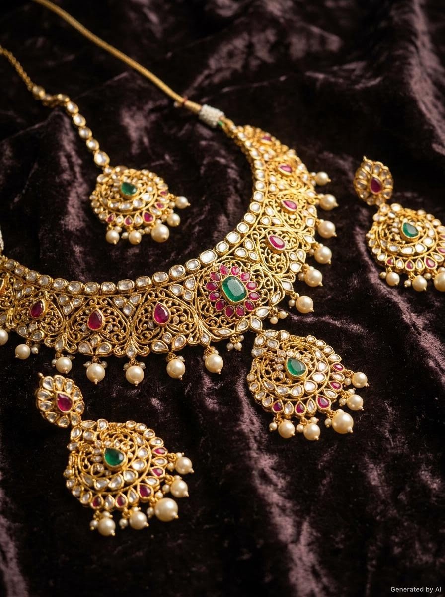 Handcrafted Bridal Jewelry Set